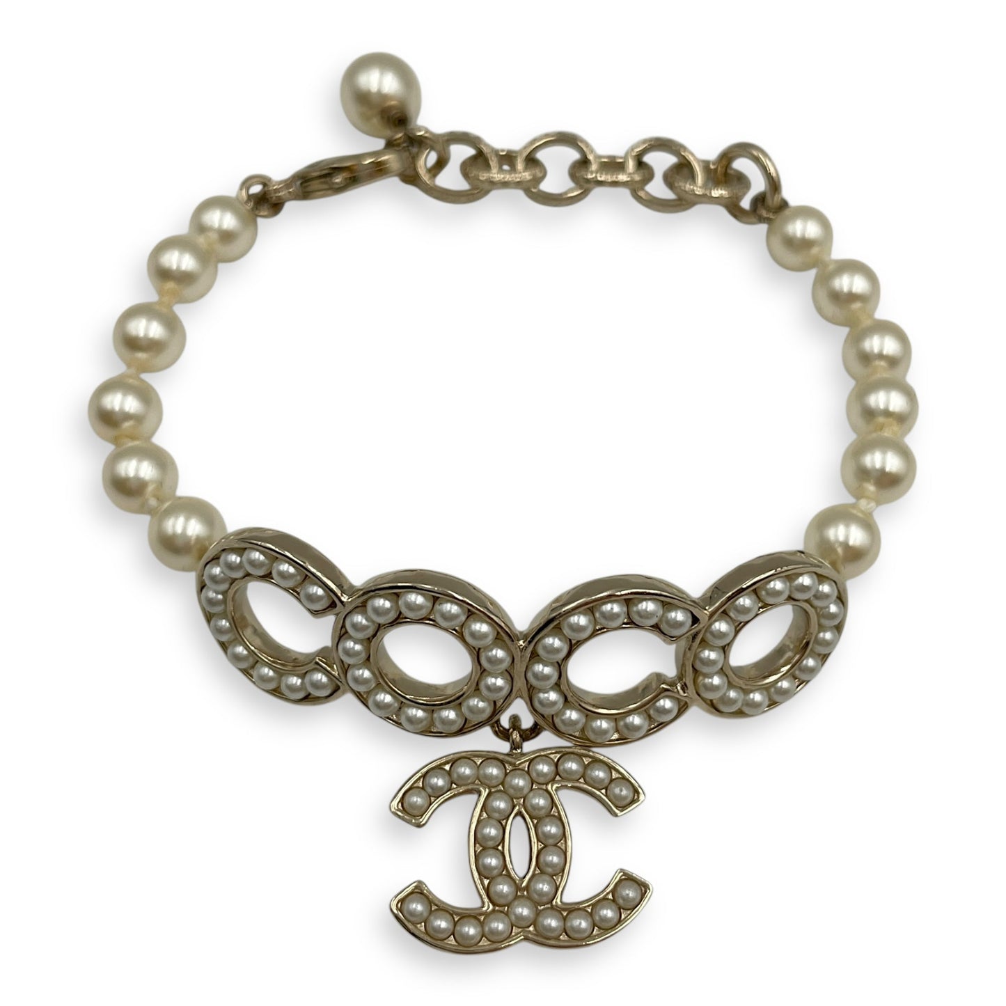 21P CC Coco Bracelet in White