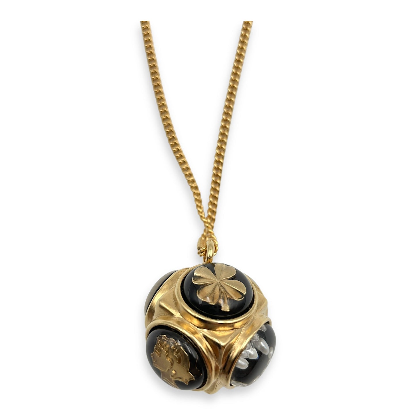 20B CC Lucky Charms Cubic Necklace in Multi-colour