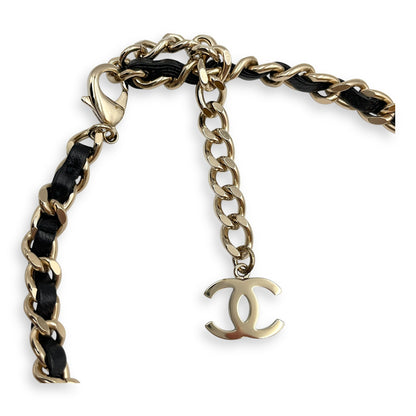 21S Micro Bag Short Necklace in Black