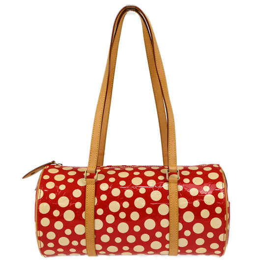 Louis Vuitton Yayoi Kusama 2012 Red Vernis Dot Infinity Papillon Handbag M91425