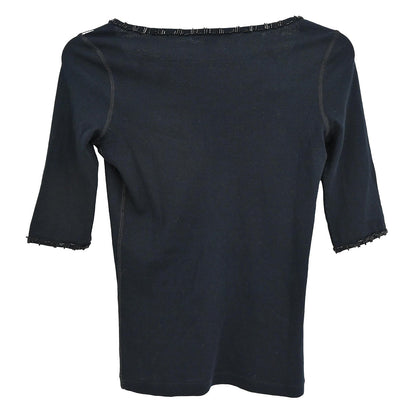 Louis Vuitton 2011 Short Sleeve Top Black #XS