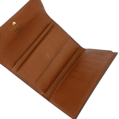 Louis Vuitton 2005 Monogram Porte Tresor Etui Papier Wallet M61202