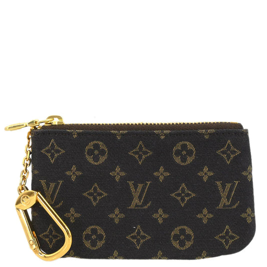 Louis Vuitton 2009 Monogram Mini Lin Pochette Cles Coin Case M95230