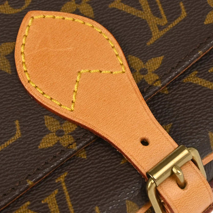 Louis Vuitton 1991 Monogram Cartouchiere PM Shoulder Bag M51254