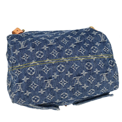 Louis Vuitton 2006 Blue Monogram Denim Sac a Dos GM Backpack M95056