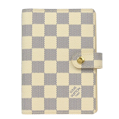 Louis Vuitton 2009 Damier Azur Agenda PM Note Book Cover R20706
