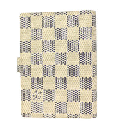Louis Vuitton 2009 Damier Azur Agenda PM Note Book Cover R20706