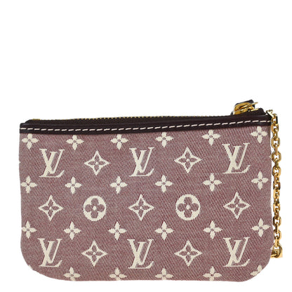 Louis Vuitton 2010 Red Monogram Idylle Pochette Cles Coin Case