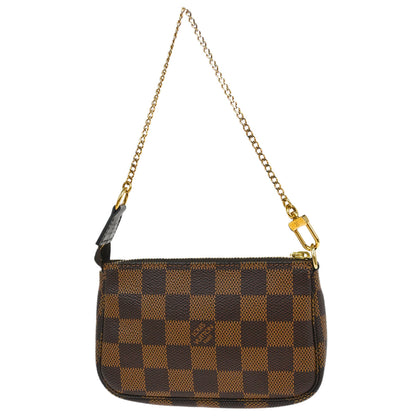 Louis Vuitton 2019 Damier Mini Pochette Accessoires Handbag N58009