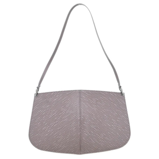 Louis Vuitton 2001 Purple Epi Pochette Demi-lune Handbag M5262B