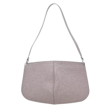 Louis Vuitton 2001 Purple Epi Pochette Demi-lune Handbag M5262B
