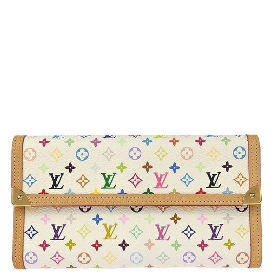 Louis Vuitton 2004 Multicolor Porte Tresor International Wallet M92659