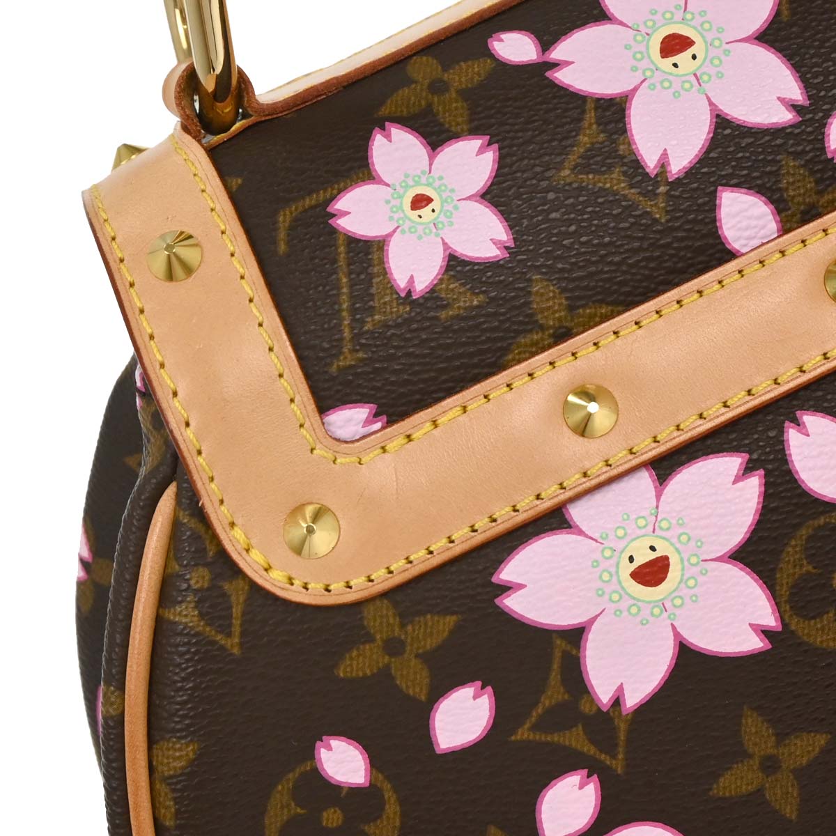 Louis Vuitton Monogram Cherry Blossom Sac Retro PM Handbag M92012