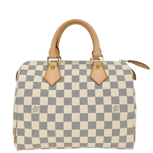 Louis Vuitton Damier Azur Speedy 25 Handbag N41534