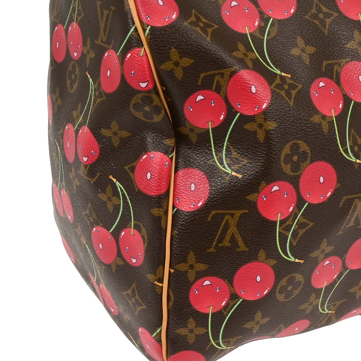 Louis Vuitton 2005 Monogram Cherry Keepall 45 Duffle Handbag M95011
