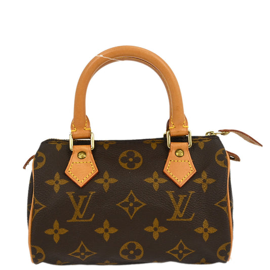 Louis Vuitton Monogram Mini Speedy Handbag M41534