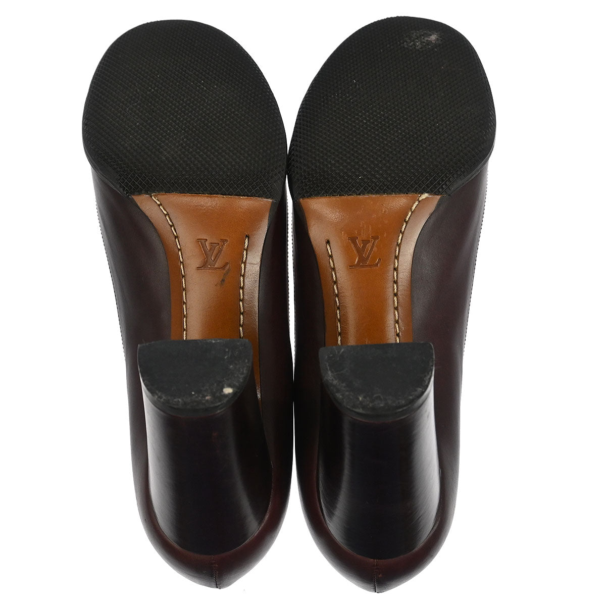 Louis Vuitton * 2002 Monogram Mini Pumps Shoes #36