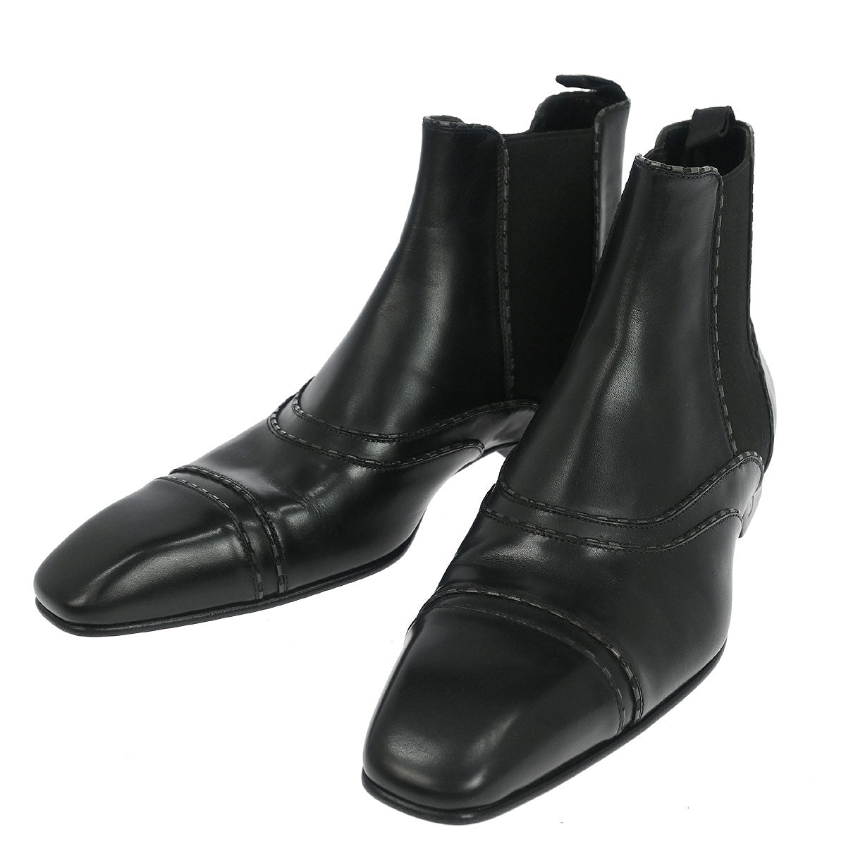 Louis Vuitton * 2009 Chelsea Boots Shoes #8 1/2