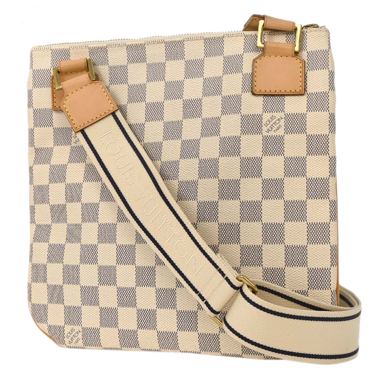 Louis Vuitton 2007 Damier Azur Pochette Bosphore Crossbody Bag N51112