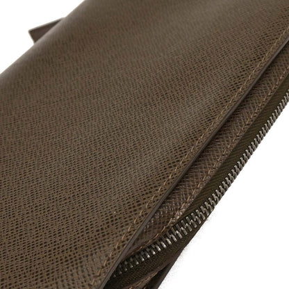 Louis Vuitton 2006 Brown Taiga Baikal Clutch Bag M30188