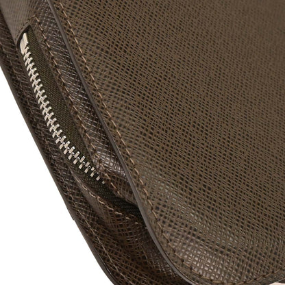 Louis Vuitton 2006 Brown Taiga Baikal Clutch Bag M30188