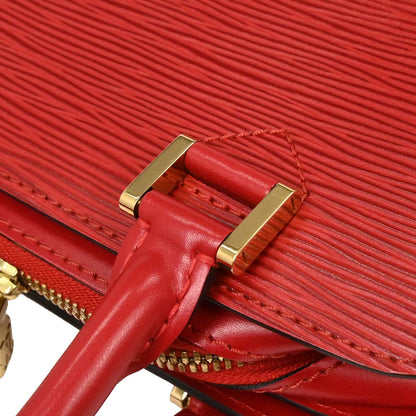 Louis Vuitton 1998 Red Epi Pont Neuf Handbag M52057
