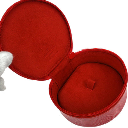 Louis Vuitton Red Epi Ecrin Bijou 10 Jewelry Case Pouch M48217
