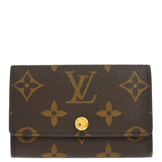 Louis Vuitton 2008 Monogram Multicles 6 Key Case M62630 Small Good