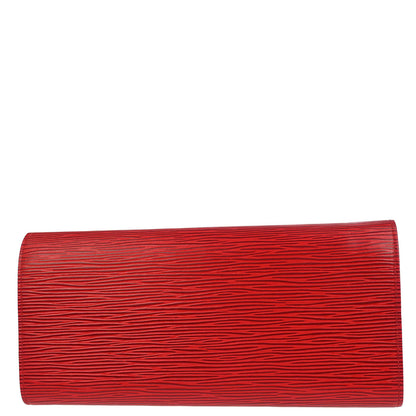 Louis Vuitton 1992 Red Epi Rouleau Schmucketui Rot Pouch M48357