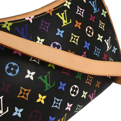 Louis Vuitton 2006 Black Monogram Multicolor Lodge GM M40052