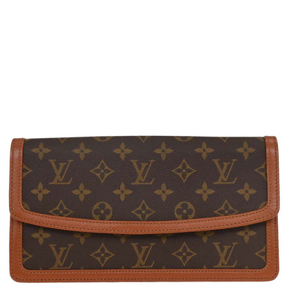 Louis Vuitton 1990 Monogram Pochette Dame PM Clutch Bag M51812