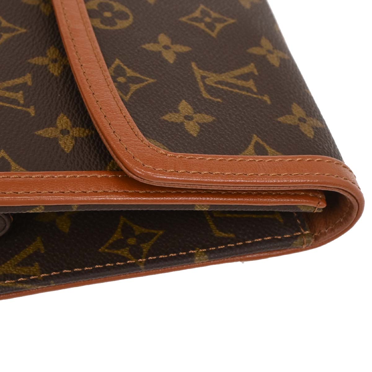 Louis Vuitton 1990 Monogram Pochette Dame PM Clutch Bag M51812