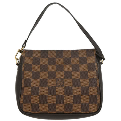 Louis Vuitton 1998 Damier Trousse Makeup Handbag N51982