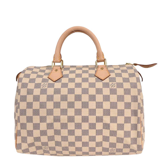 Louis Vuitton 2008 Damier Azur Speedy 30 Handbag N41533