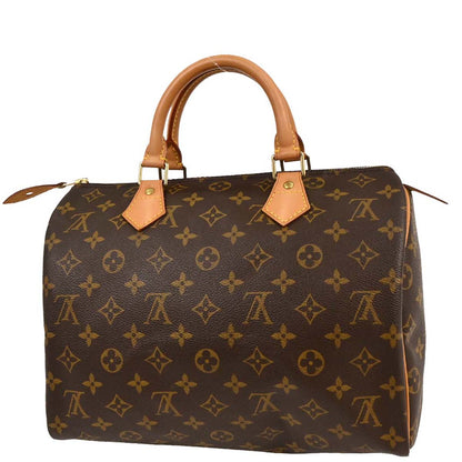 Louis Vuitton 2001 Monogram Speedy 30 Handbag M41526