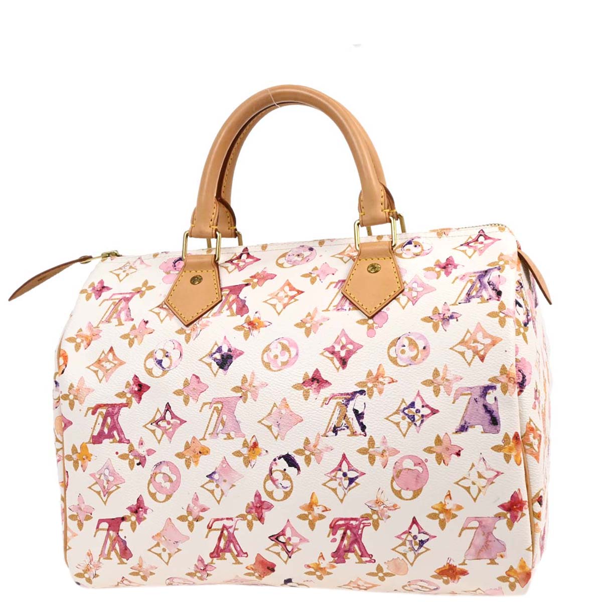 Louis Vuitton 2008 Monogram Watercolor Speedy 30 Handbag M95751