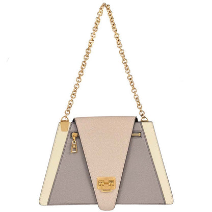 Louis Vuitton 2018 Gray Taiga Trapeze Shoulder Bag M53813