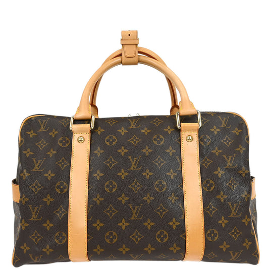 Louis Vuitton 2010 Monogram Carryall Duffle Bag M40074