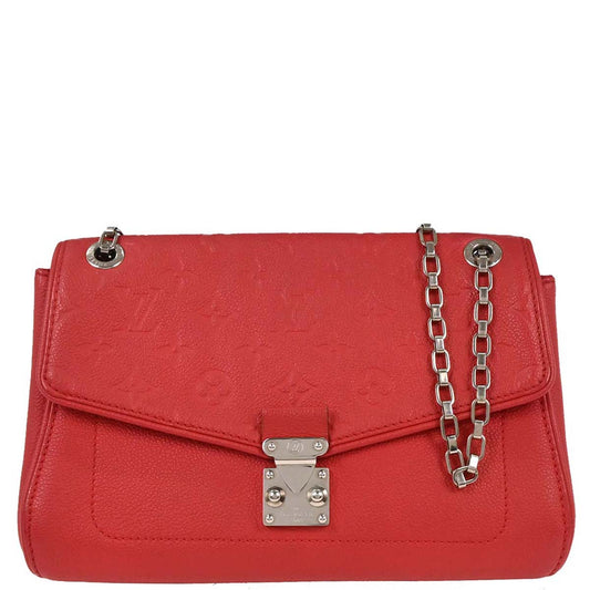 Louis Vuitton 2016 Pink Empreinte Saint Germain PM Crossbody M41763