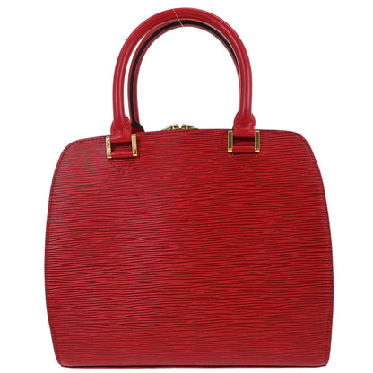 Louis Vuitton 1998 Red Epi Pont Neuf Handbag M52057