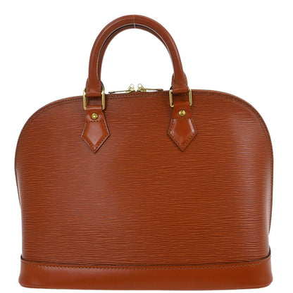 Louis Vuitton 1998 Brown Epi Alma Handbag M52143