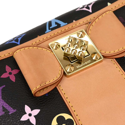 Louis Vuitton Black Monogram Multicolor Patty Handbag M40306