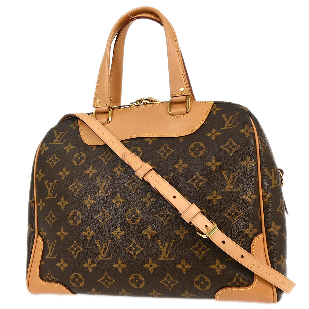 Louis Vuitton 2015 Monogram Retiro 2way Shoulder Handbag M50056