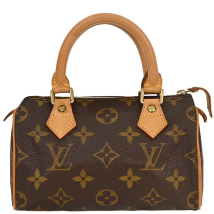 Louis Vuitton Monogram Mini Speedy 2way Shoulder Handbag M41534