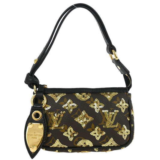Louis Vuitton Eclipse Mini Pochette Accessoires Handbag M60125