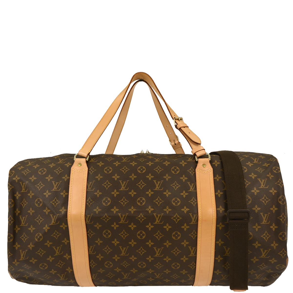 Louis Vuitton Monogram Sac Polochon 2way Shoulder Duffle Bag M41222