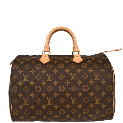 Louis Vuitton Monogram Speedy 35 Handbag M41524