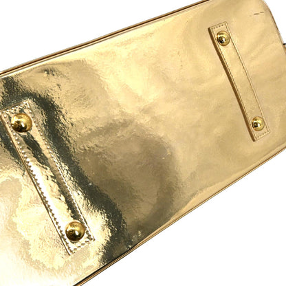 Louis Vuitton Gold Monogram Miroir Alma MM Handbag M93624