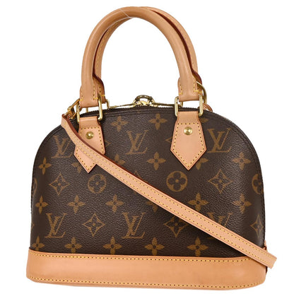 Louis Vuitton Monogram Alma BB 2way Shoulder Handbag M53152