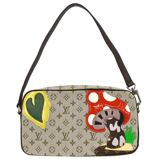 Louis Vuitton Monogram Green Pochette Conte De Fees Handbag M92274